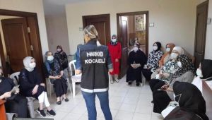 ‘Narkotik polisi’ anneler İZMEK’te bilinçleniyor