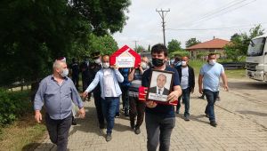 Şehit polis memuru son yolculuğuna uğurlandı