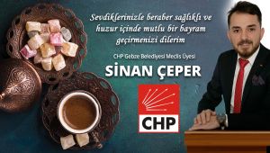 Sinan Çeper'den Ramazan Bayramı mesajı