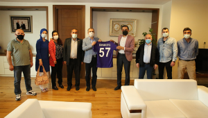 Sinop’lulardan Çiftçi ’ye ziyaret