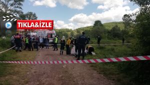 Tartıştığı karı kocayı tarlada tüfekle öldürdü