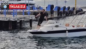 Yatta kutlama yapan iki arkadaş mahsur kaldı