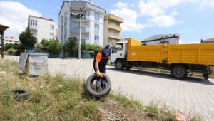 Atık lastikler ekonomiye kazandırılıyor
