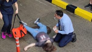 AVM terasından atlayan genç kız hayatını kaybetti