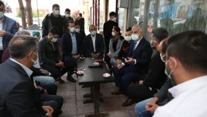 Başkan Aygün’den Yenikent’te Temaslar