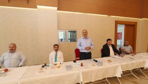 Başkan Büyükgöz esnaflarla istişarede buluştu