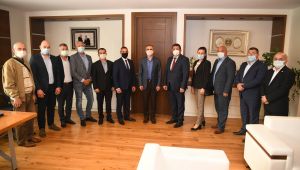 Başkan Çiftçi, HÖH heyetini ağırladı