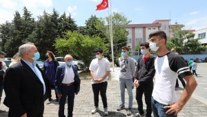 Başkanlardan okul ziyaretleri