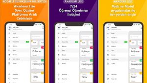 Büyükşehirden uzaktan soru çözme uygulaması