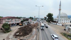 D-130 Karayolu geçişinin yapımına başlandı