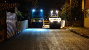 Derince'de Üstyapı Çalışmaları Sürüyor