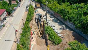 Dilovası'nda altyapı çalışması devam ediyor