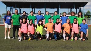 Ellerde oje, ayaklarda krampon hedefe odaklandılar!