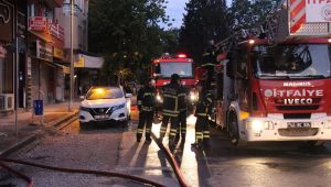 Evde çıkan yangında 3 kişi hastanelik oldu