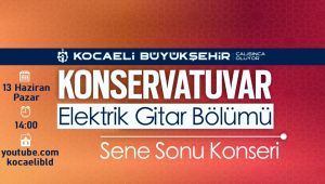  Gitar Bölümü öğrencilerinden yıl sonu konseri