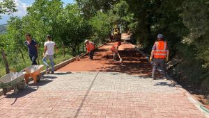 İzmit köy yollarına konforlu yollar yapılıyor