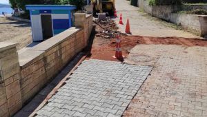 Kerpe Sahili yaza hazırlanıyor