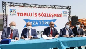 Körfez işçisine sözleşme farkları ödendi