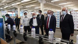 Koruma Klor Alkali fabrikasını ziyaret etti