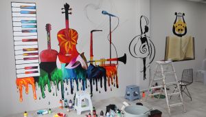 Sanat Akademisi'nin duvarları renkleniyor