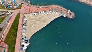 Şiddetli yağmur Darıca sahilde salyayı azalttı