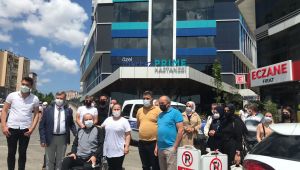 Virüsü yenen Eyüboğlu, alkışlarla taburcu oldu