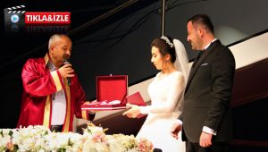 Yeni evlenen 41 çifte Başkan’dan tavsiye!