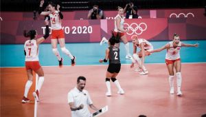 A Milli Kadın Voleybol Takımı'ndan harika başlangıç