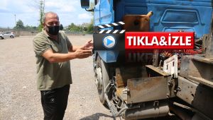 Aküleri çalınmasın diye yaptırdığı kapağı bile çaldılar