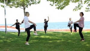 Anne Şehir spor egzersizlerine başladı