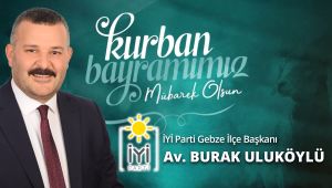 Av. Burak Uluköylü'den Kurban Bayramı ilanı