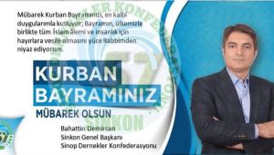 Bahattin Demircan'dan Kurban Bayramı İlanı