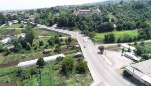 Başiskele Beyoğlu Caddesi asfaltlandı