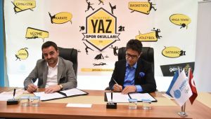 Başiskele’nin ilk ücretsiz yaz spor okulu için imzalar atıldı