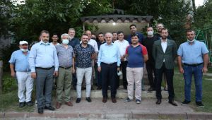 Başkan Aygün Seymen Sitesi’ne konuk oldu