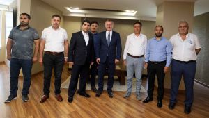 Başkan Büyükakın’ın konukları bu kez de Vanlılardı