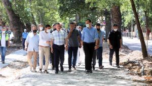 Başkan Büyükakın, ‘’Yürüyüş yolu harika olacak’’