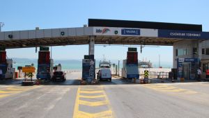 Bayram öncesi feribot iskelesi boş kaldı