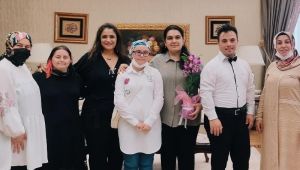 Beyaz Melekler'den Bayan Yavuz’a ziyaret