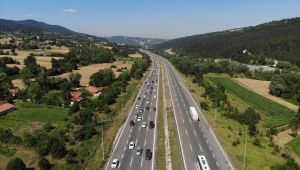 Bolu’da, bayram trafiği yoğunluğu devam ediyor