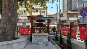 Büyükşehir’den Çınarlı Camiine özel sundurma