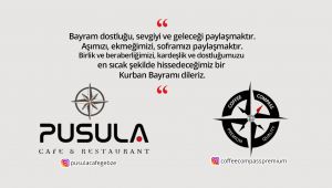 Coffee Compass ve Pusula Cafe'den Kurban Bayramı ilanı