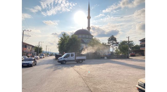 Derince’de vektörel ilaçlamalar sürüyor