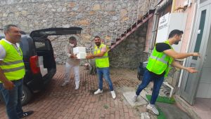 Dilovası'nda 5 bin 600 kilo et dağıtıldı