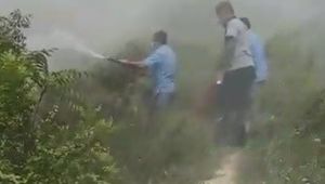 Dilovası’nda yangını sağlıkçılar söndürdü!