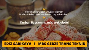 Ediz Sarıkaya'dan Kurban Bayramı ilanı