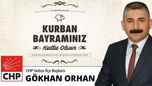 Gökhan Orhan'dan Kurban Bayramı ilanı