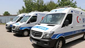 Hasta nakil hizmeti bayramda da görev başında