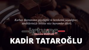 Kadir Tataroğlu'ndan Kurban Bayramı ilanı