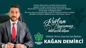 Kağan Demirci'den Kurban Bayramı ilanı